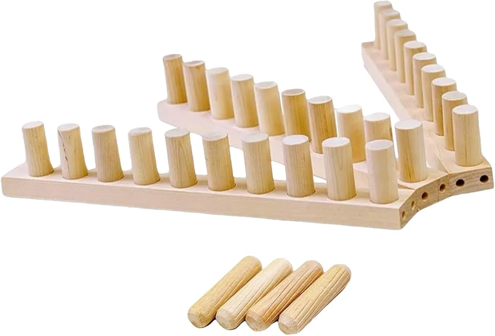 VISTORA Wooden Loom Frame for DIY Throw Blankets Weaving Loom Sturdy Yarn Craft Gift|Needlecrafts & Yarn|Weaving|Weaving Looms